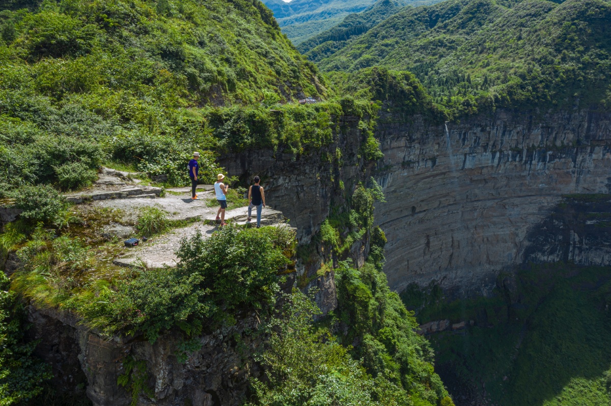 重庆马尿水瀑布