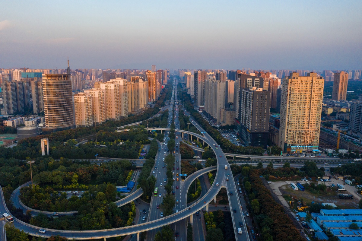 西安北二环未央路立交桥