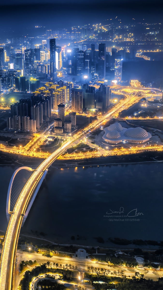 南宁大桥与五象新区