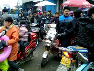 小镇也堵车