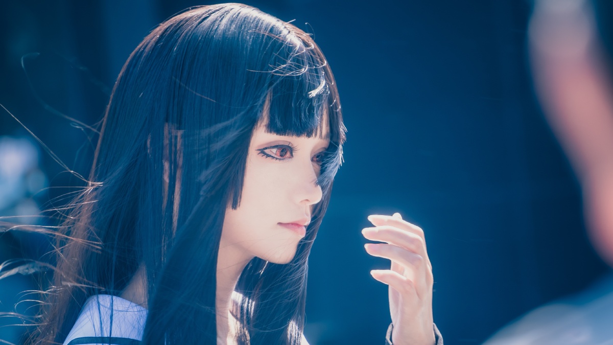 地狱少女阎魔爱cos纯帆摄影明澈场图