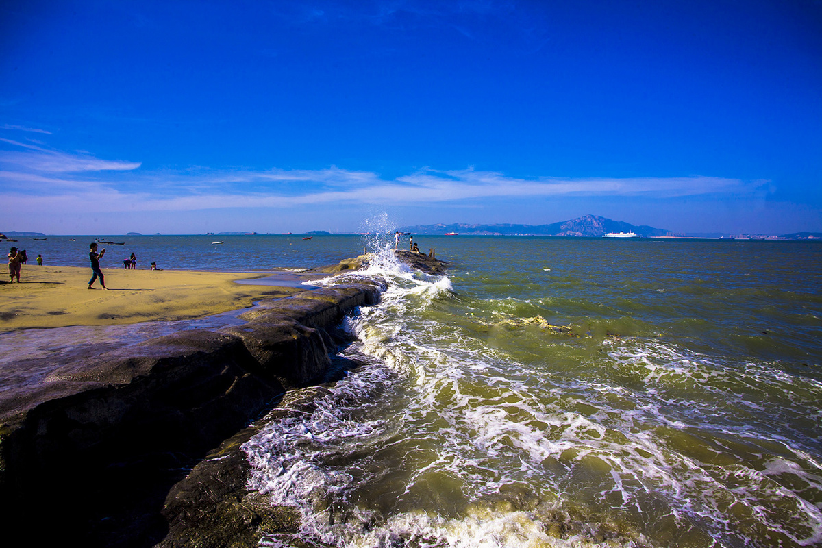 厦门珍珠湾海滩