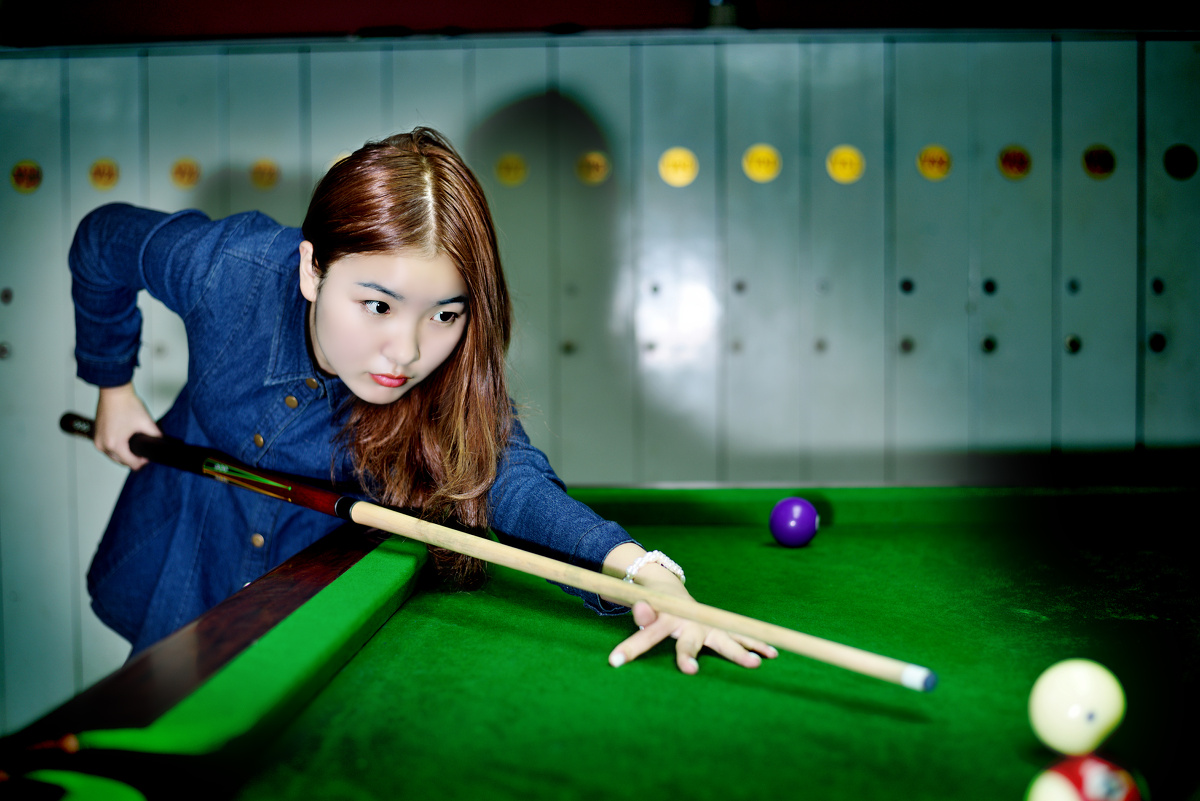 台球女郎