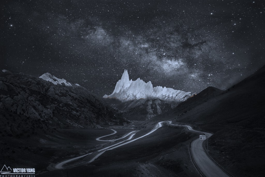 后期了张自己心中的风景，各位大神轻喷呀