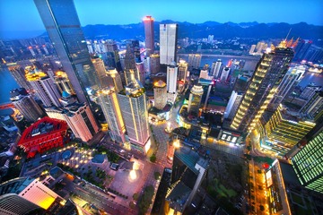 夜色重庆（王正坤摄） (1)