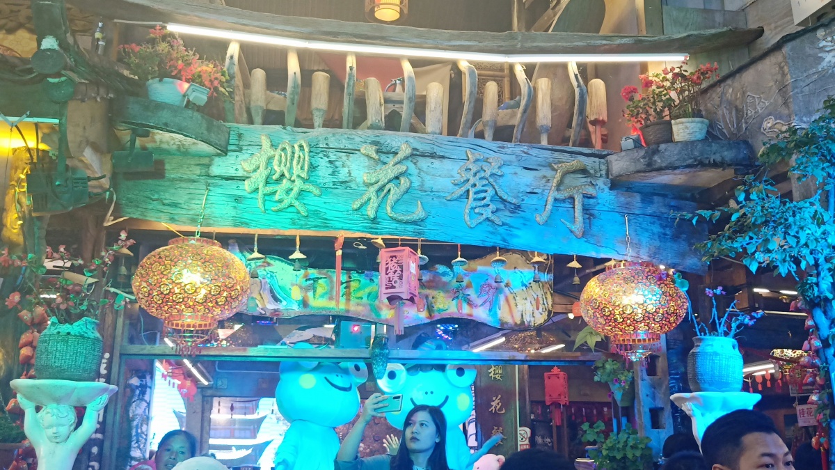 打卡抖音网红樱花餐厅