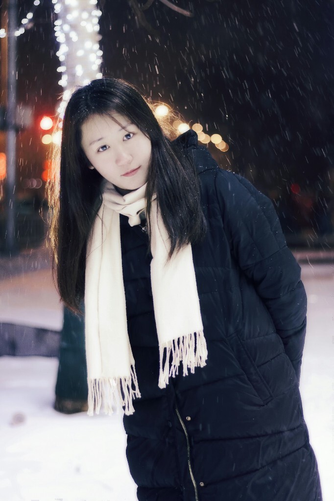 「忽然下的一场雪」 - 50mm, 人像, 少女, 北京