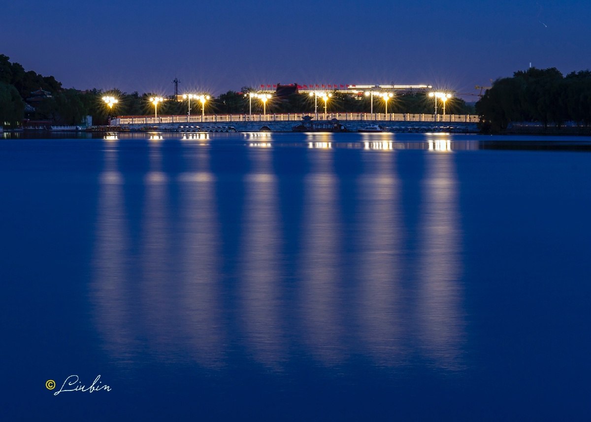 享受太液池宁静夜 - 北京元元 - 图虫