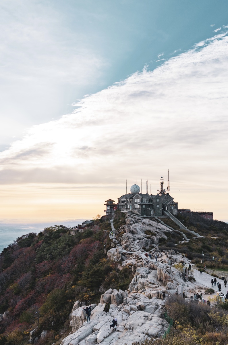 泰山秋景