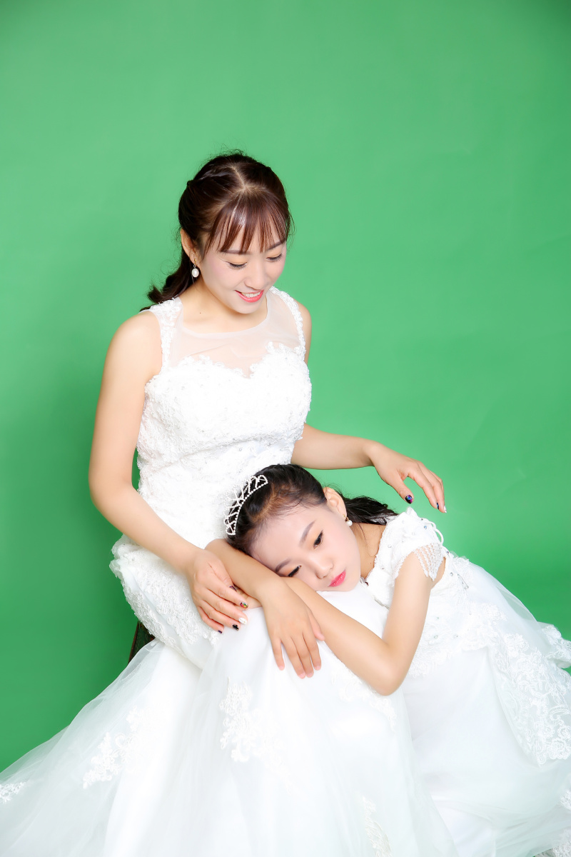 宝贝闺女长大了