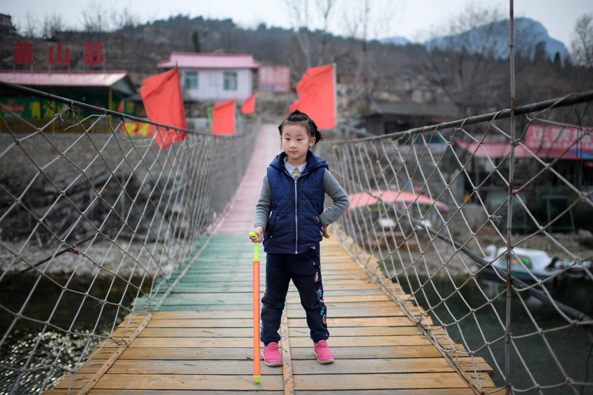尼康D5 儿童 人像 济南大门牙风景区