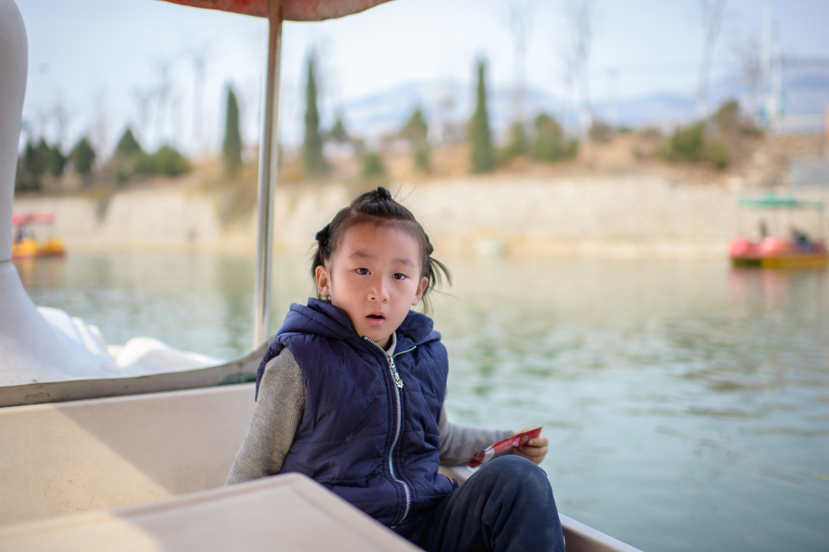 尼康D5 儿童 人像 济南大门牙风景区