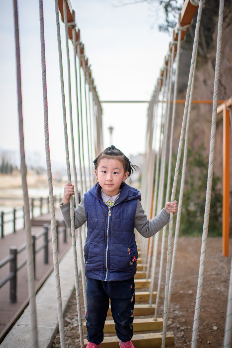 尼康D5 儿童 人像 济南大门牙风景区