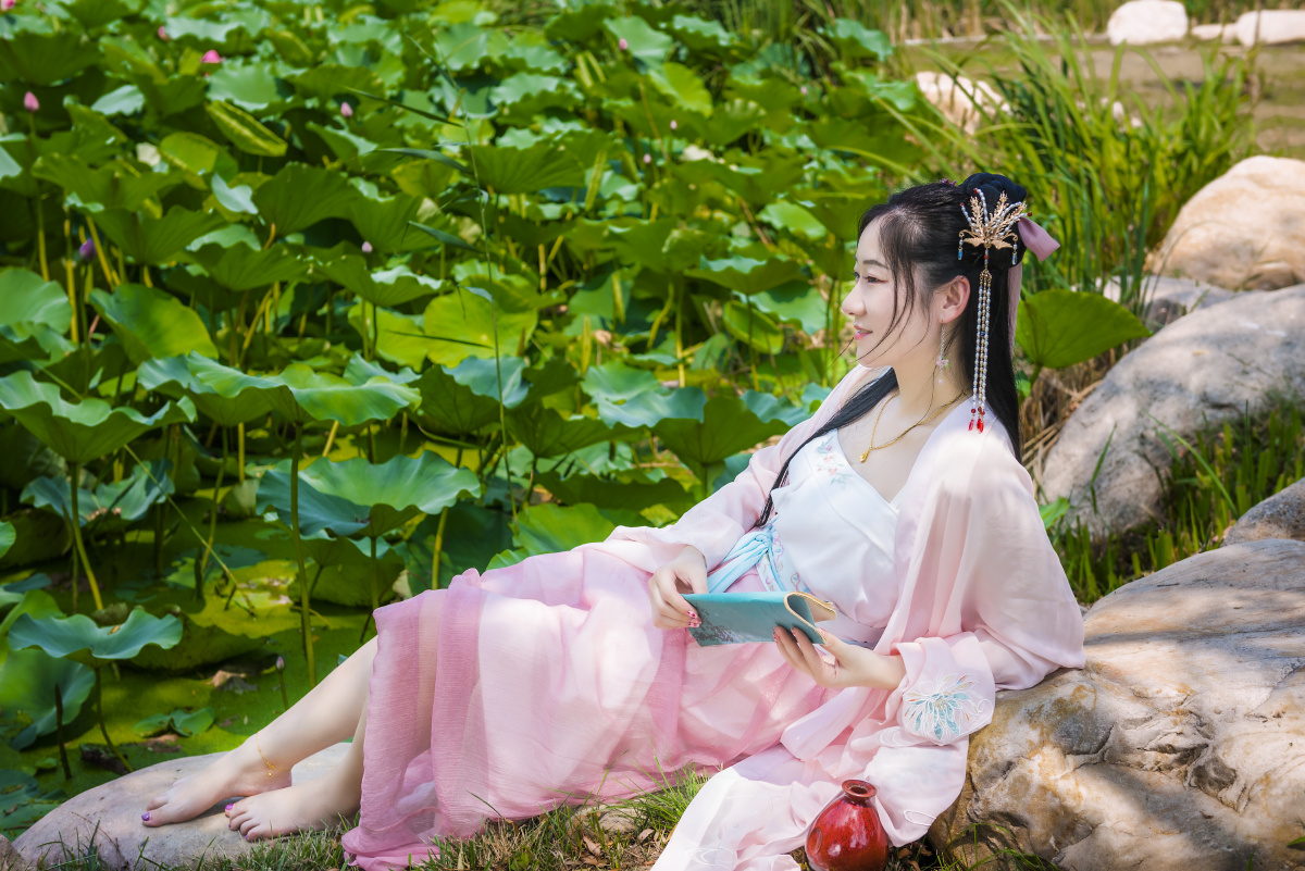 荷塘悦色古装美女5