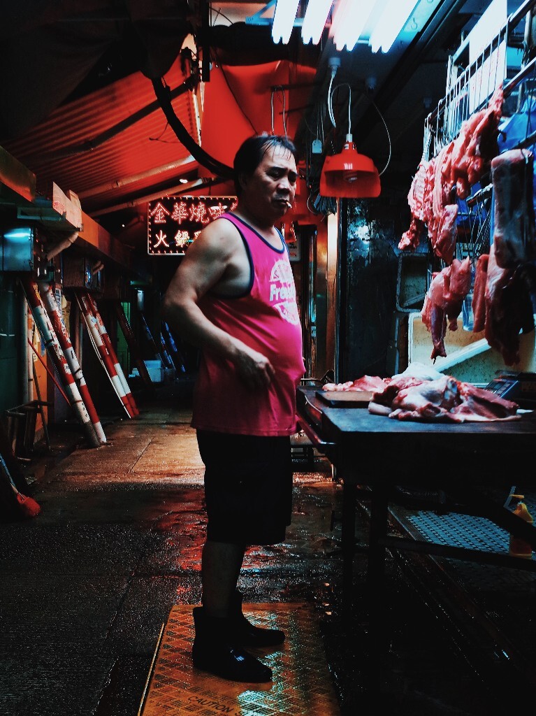 港街肉店老板 sienna楚豫 图虫网 最好的摄影师都在这