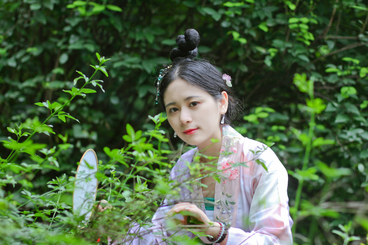 【草木歌-水佩风裳】 - 汉服, 清新, 少女, 日系 -