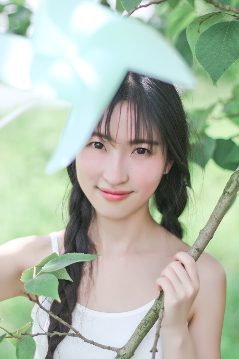 [草木歌-夏天的风] - 小清新, 日系, 森林, 少女 - 草