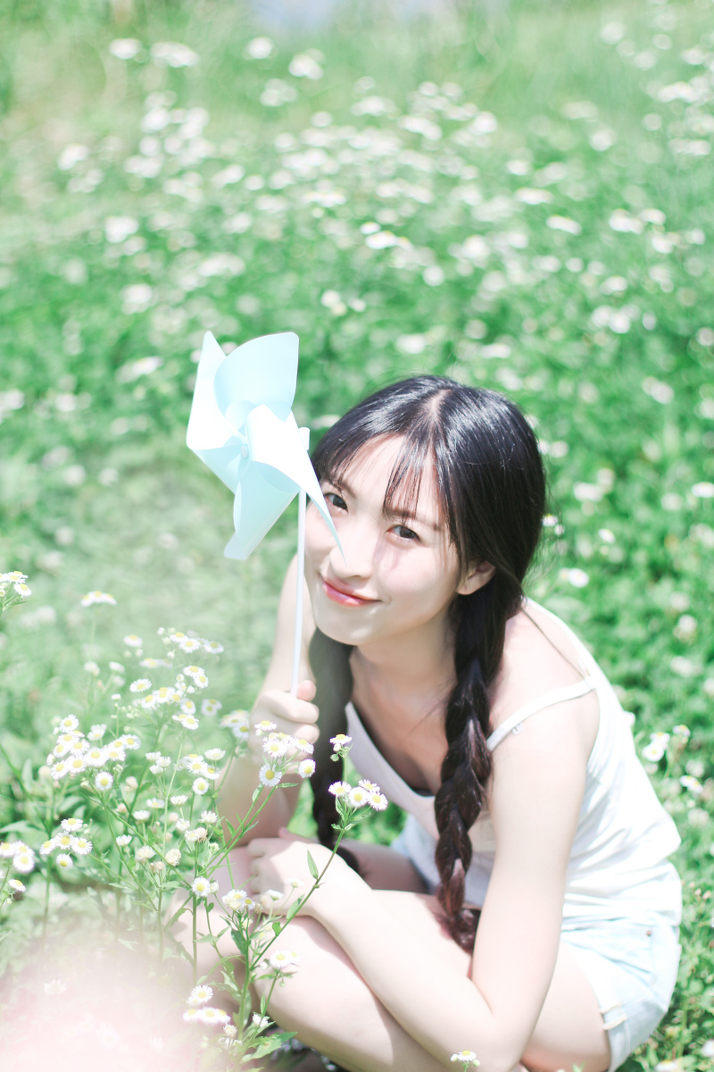 [草木歌-夏天的风] - 小清新, 日系, 森林, 少女 - 草