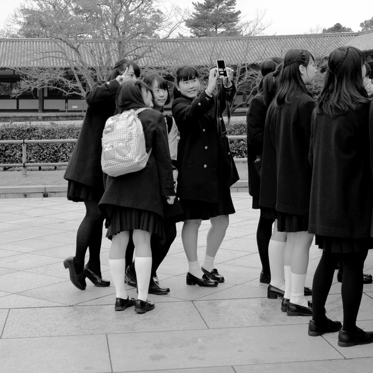 中学生们