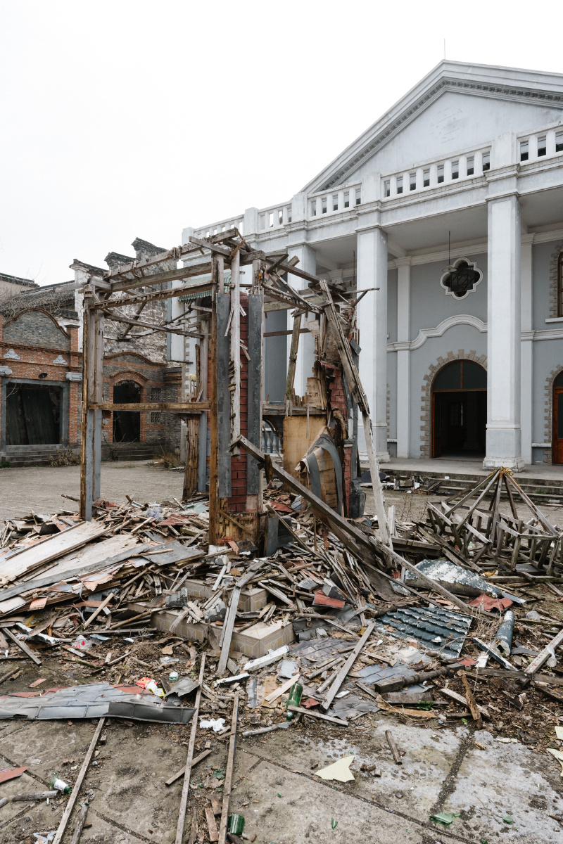 嘉兴新塍废弃影视基地
