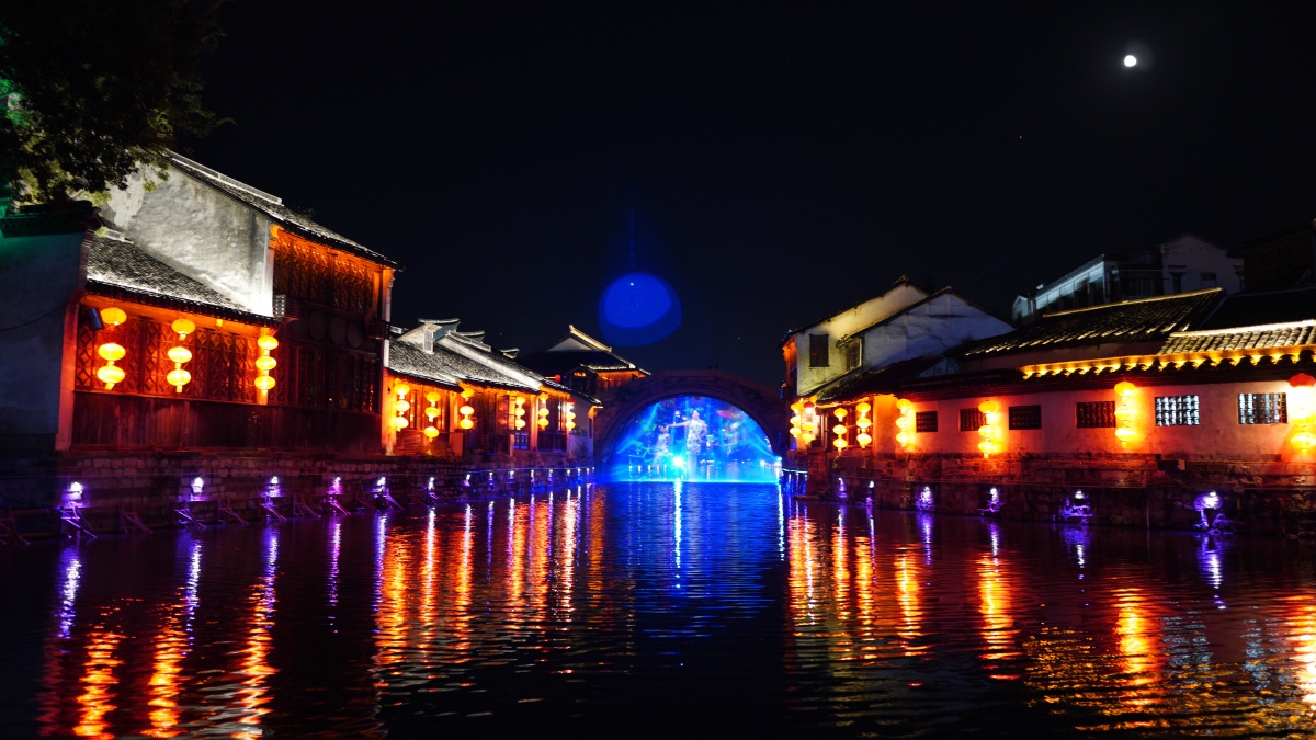 南浔古镇的夜景很美