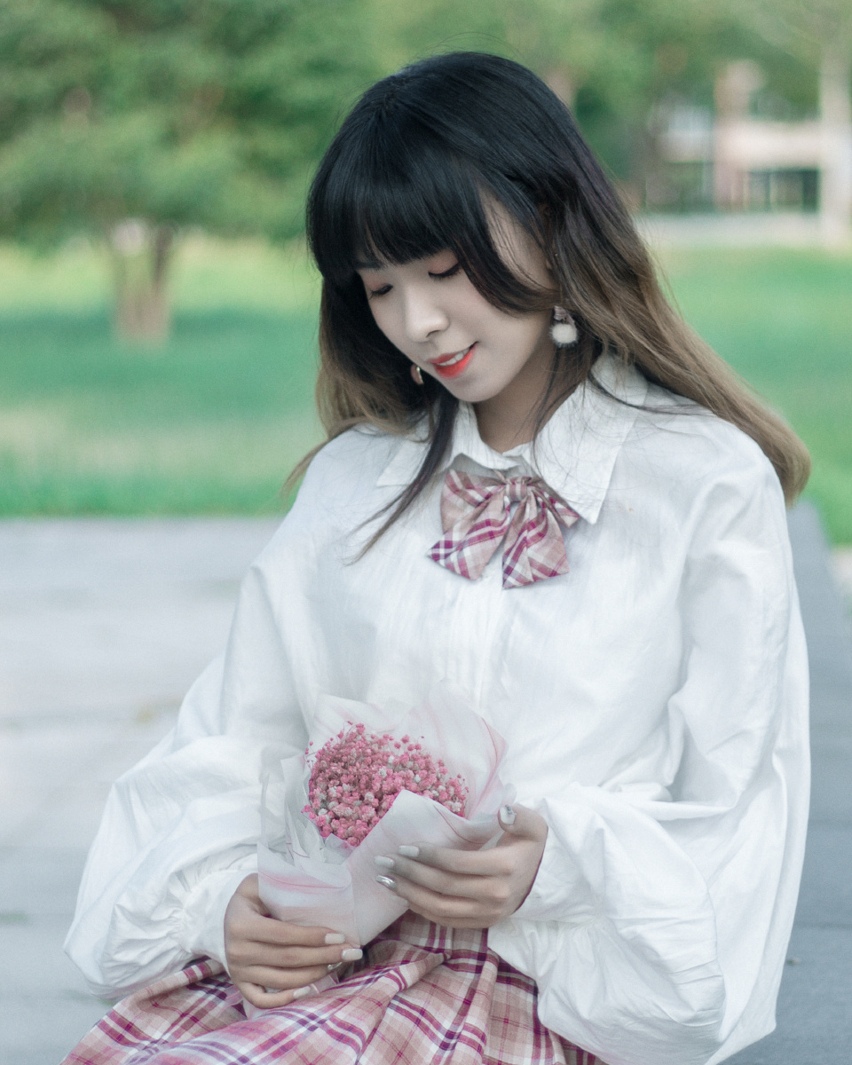 模特suki很温柔的一位女孩子