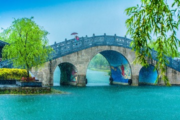 雨中游世界