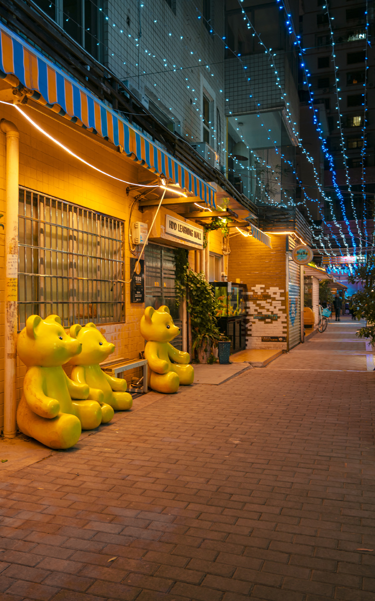 2021年01月01日第一次随拍→珠海牛津街,一条非常短的街角 - 风寻影