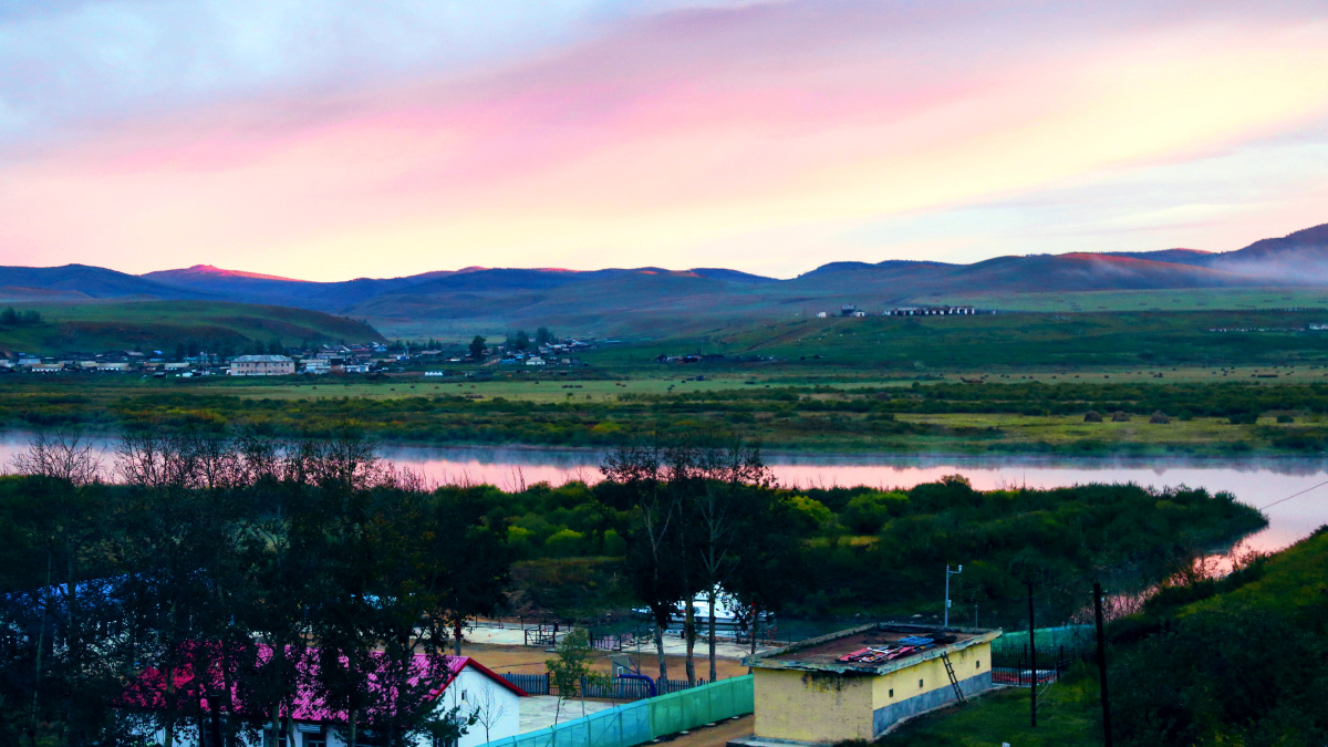 2018年9月初拍摄于内蒙古室韦口岸.