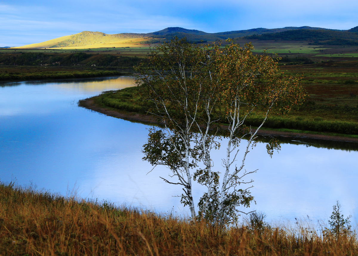 界河风光——室韦