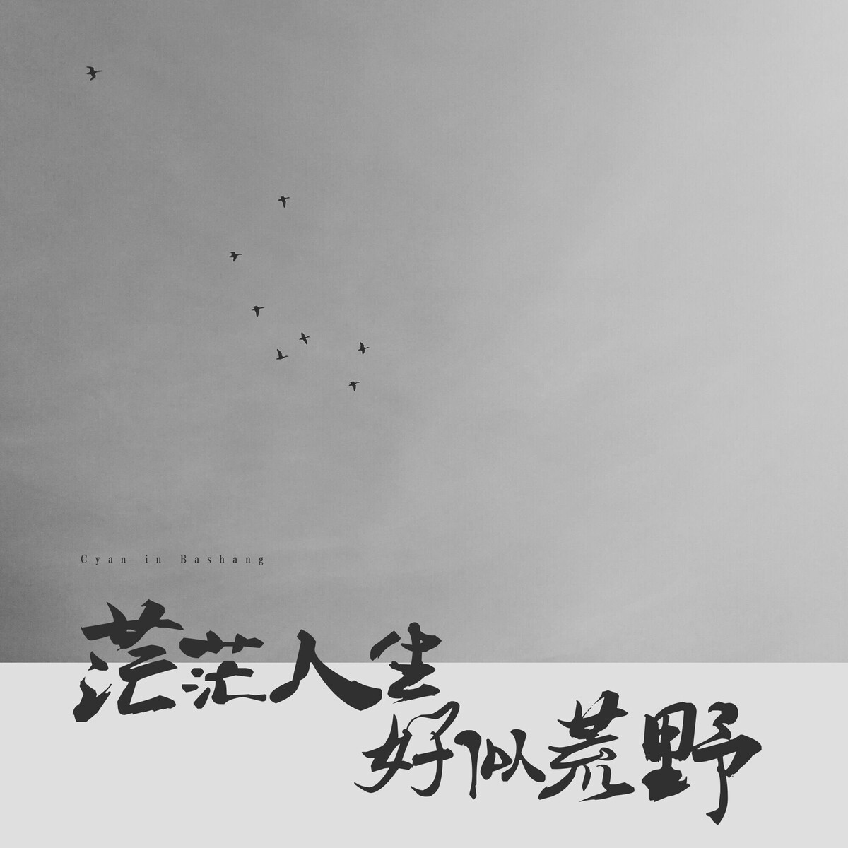 鸿雁南飞，向暖。<br />
不惯离群索居，却不得不接受，人世孤独。