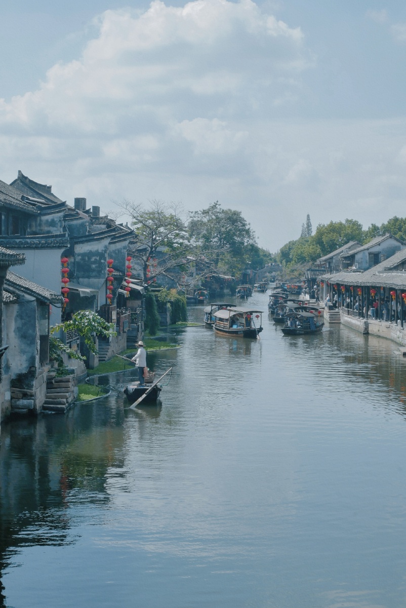 浙江西塘古镇镜头下的江南水乡