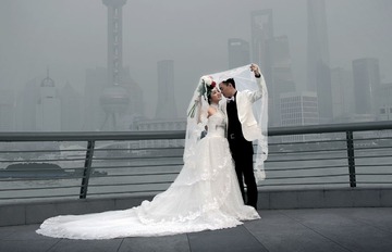霾天婚拍           许本燮摄      13564330573