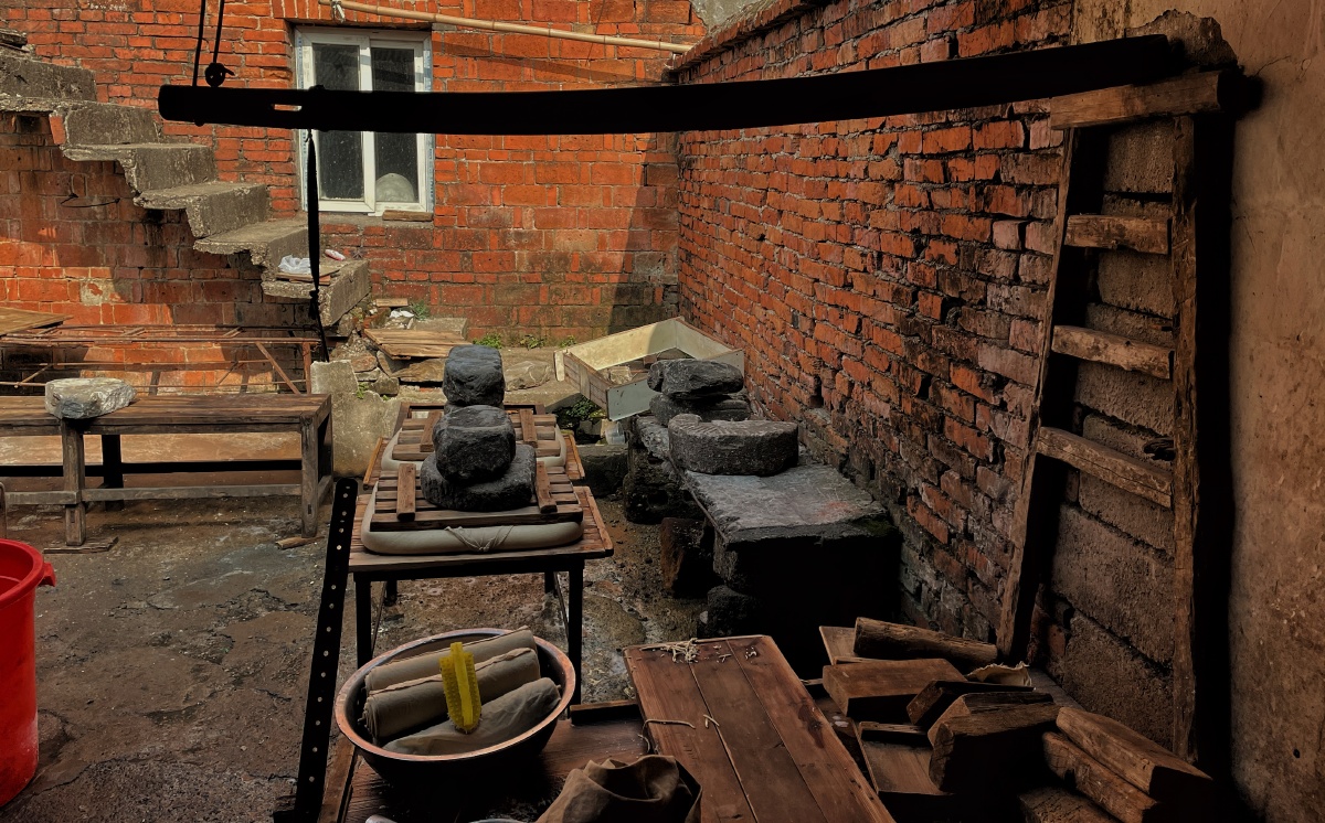 老豆腐手工作坊