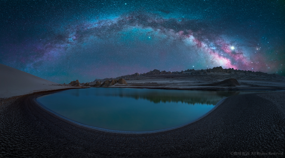 俄博梁雅丹星空