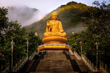 莲花山大佛金佛