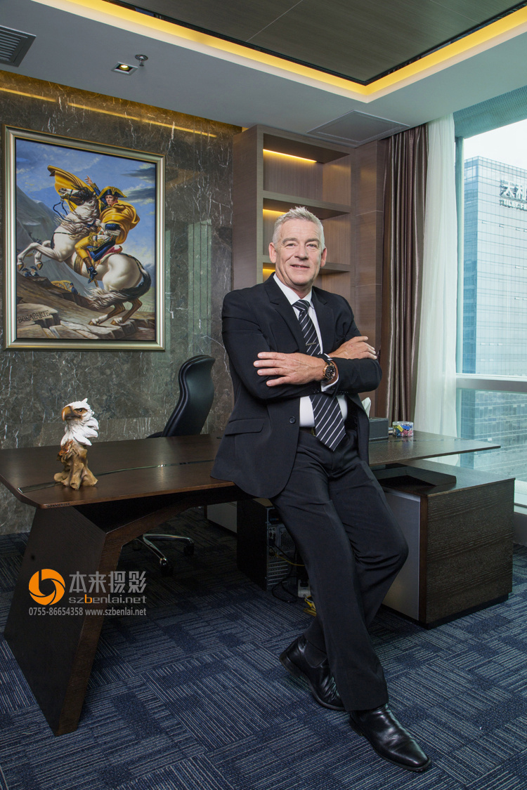 老总个人形象照摄影