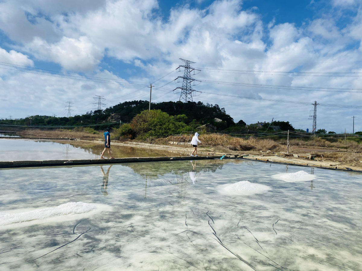 中国最后的晒盐场广东汕尾晒盐场