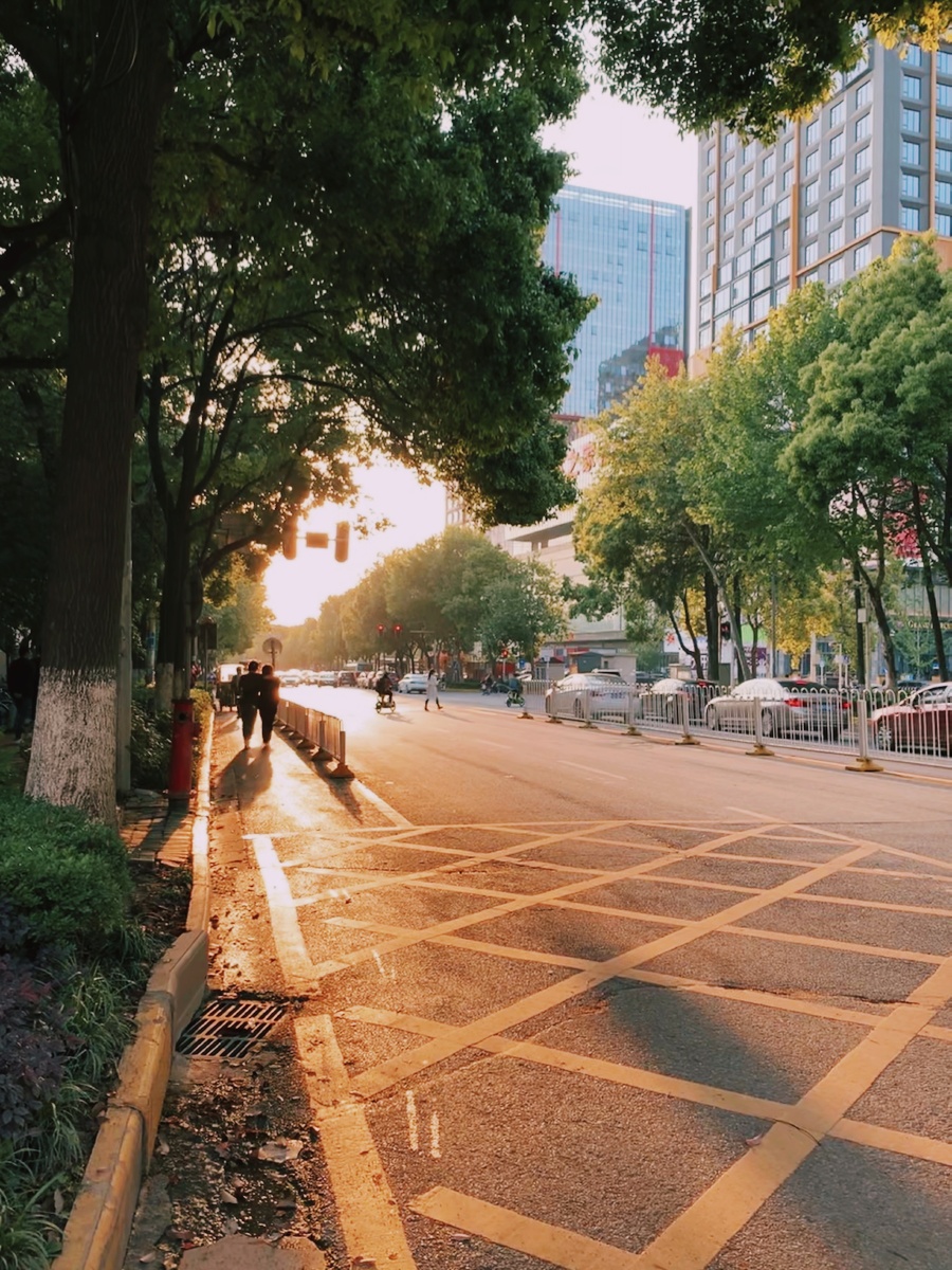 解封后的武汉南湖大道与雄庄路似曾相识