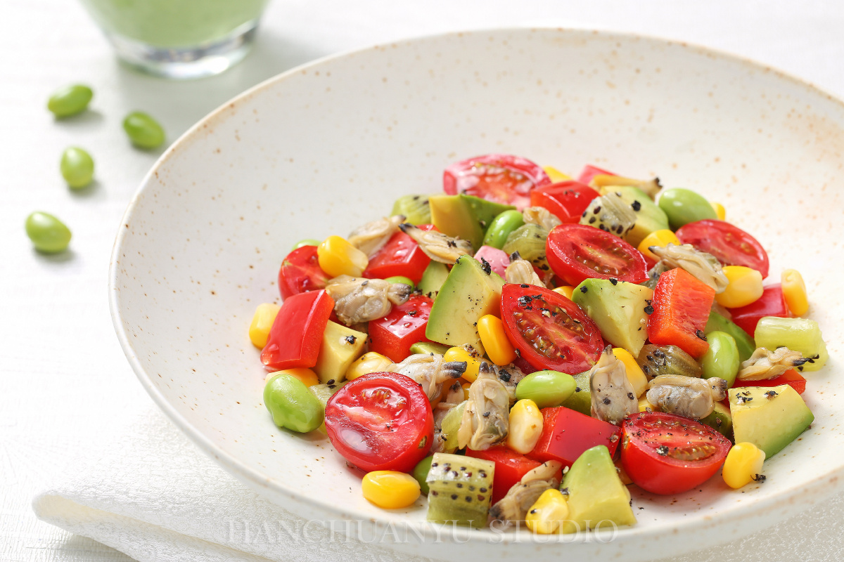 蔬菜沙拉美食拍摄