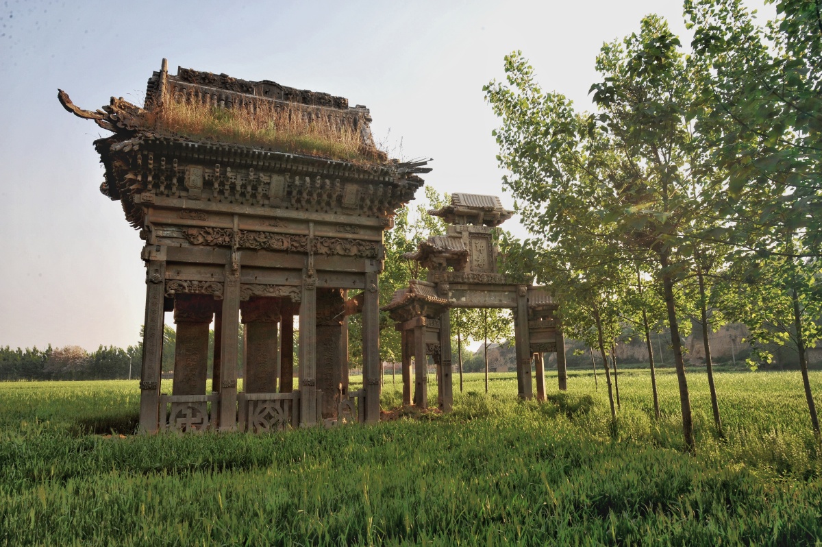 山西稷山县武城村节孝牌坊