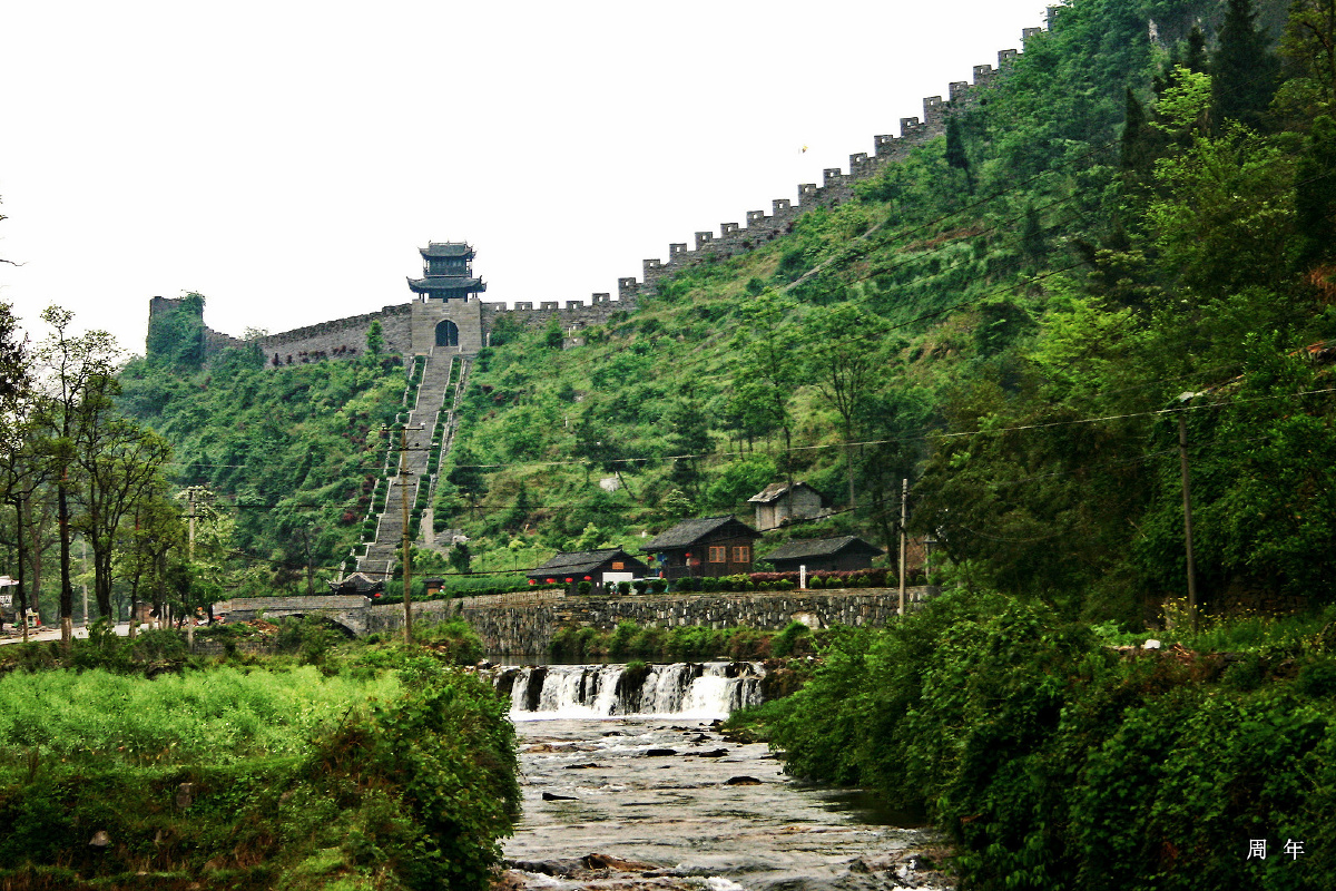 湘西南方长城 - 锦江月色 - 图虫