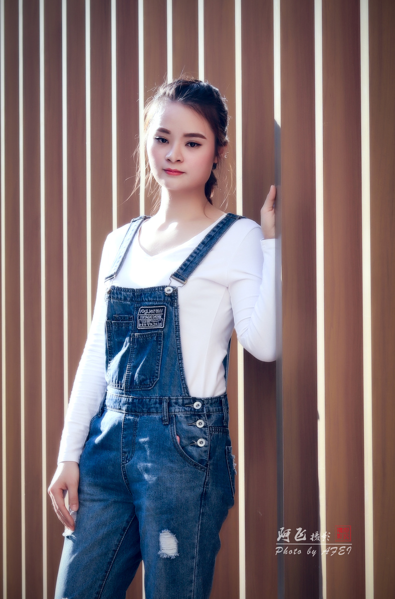 深圳欢乐海岸拍摄妹子模特初夏