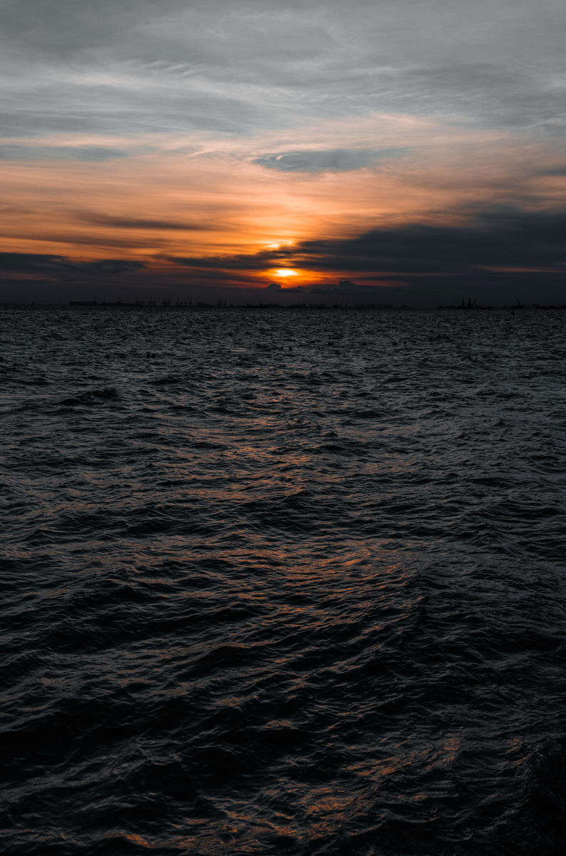 夕阳每天都不一样