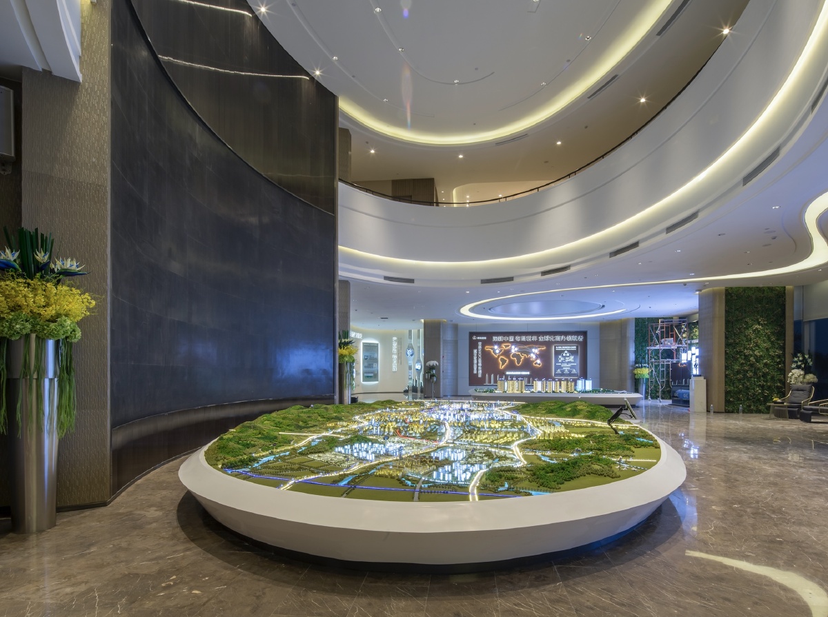 山之田建筑模型拍摄