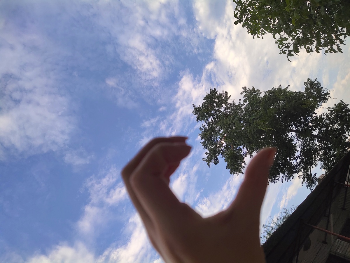 曾几何时喜欢上了抬头仰望天空