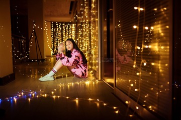 灿烂的夜晚只为给你