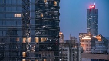 安静的城市夜晚