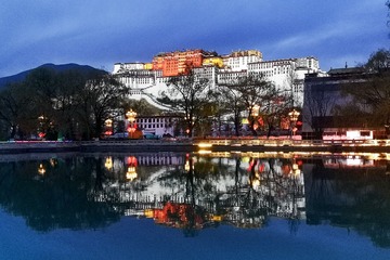 《布达拉宫夜色美》IMG_20240327_202700