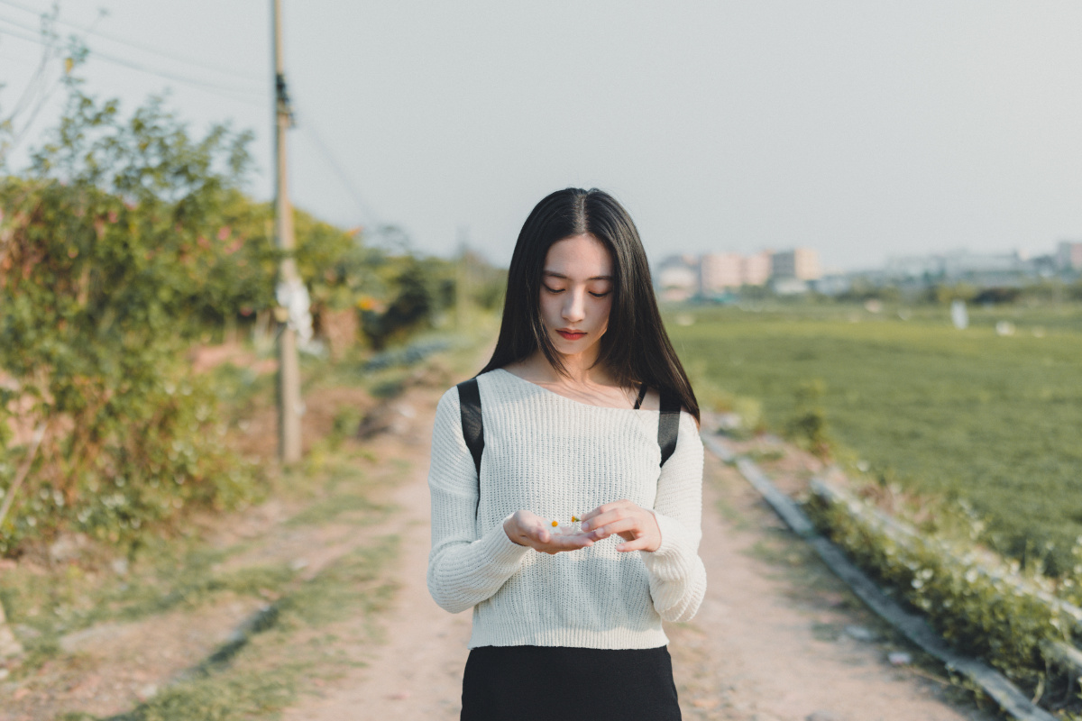 春回大地一年之计在于春摄影后期自己模特lori
